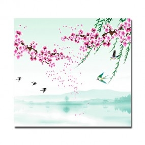 Tranh dán tường Chim Én Lượn